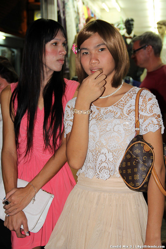 Transexual Candids Of Contests And On The Streets Of Pattaya