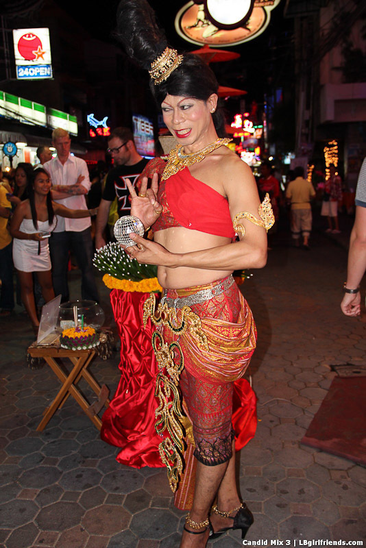 Transexual Candids Of Contests And On The Streets Of Pattaya